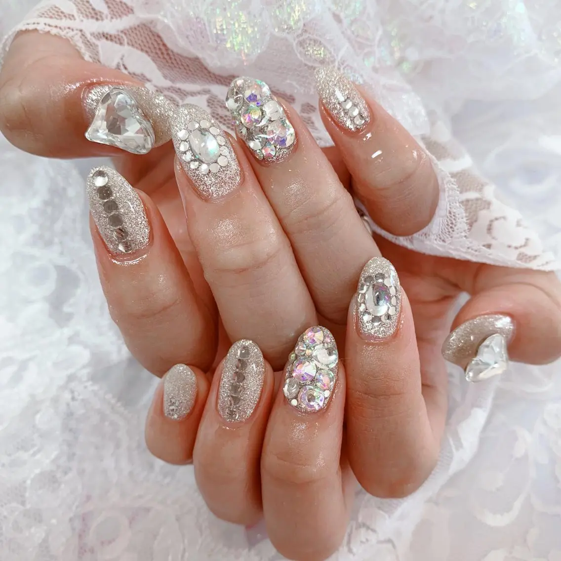 ネイル ハンドネイル La neige* yuki 🐩🌙のネイルデザイン