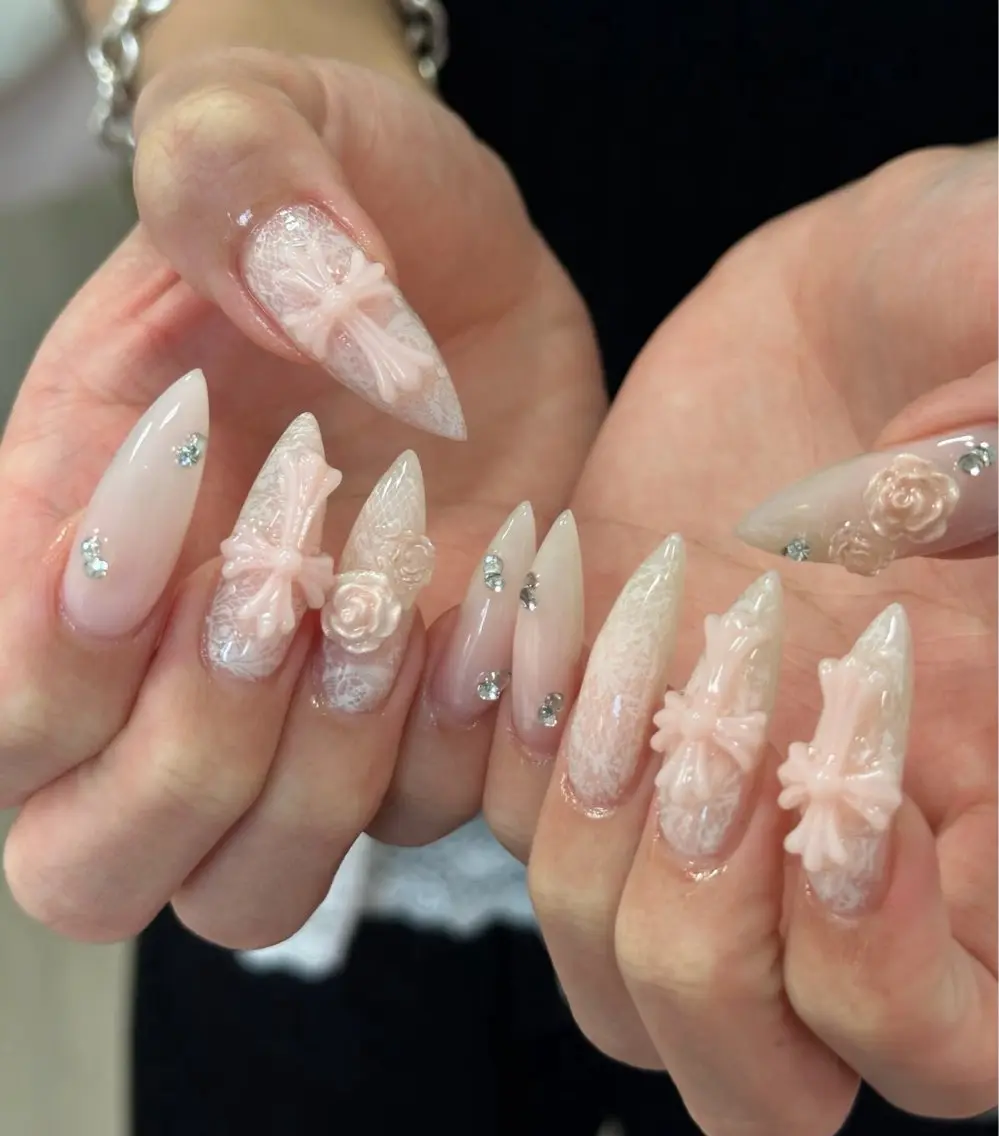 ネイル ジェルネイル 韓国ネイル 持ち込み シンプルネイル ワンホンネイル ハンドネイル 🎀AURA Nailsalonのネイルデザイン