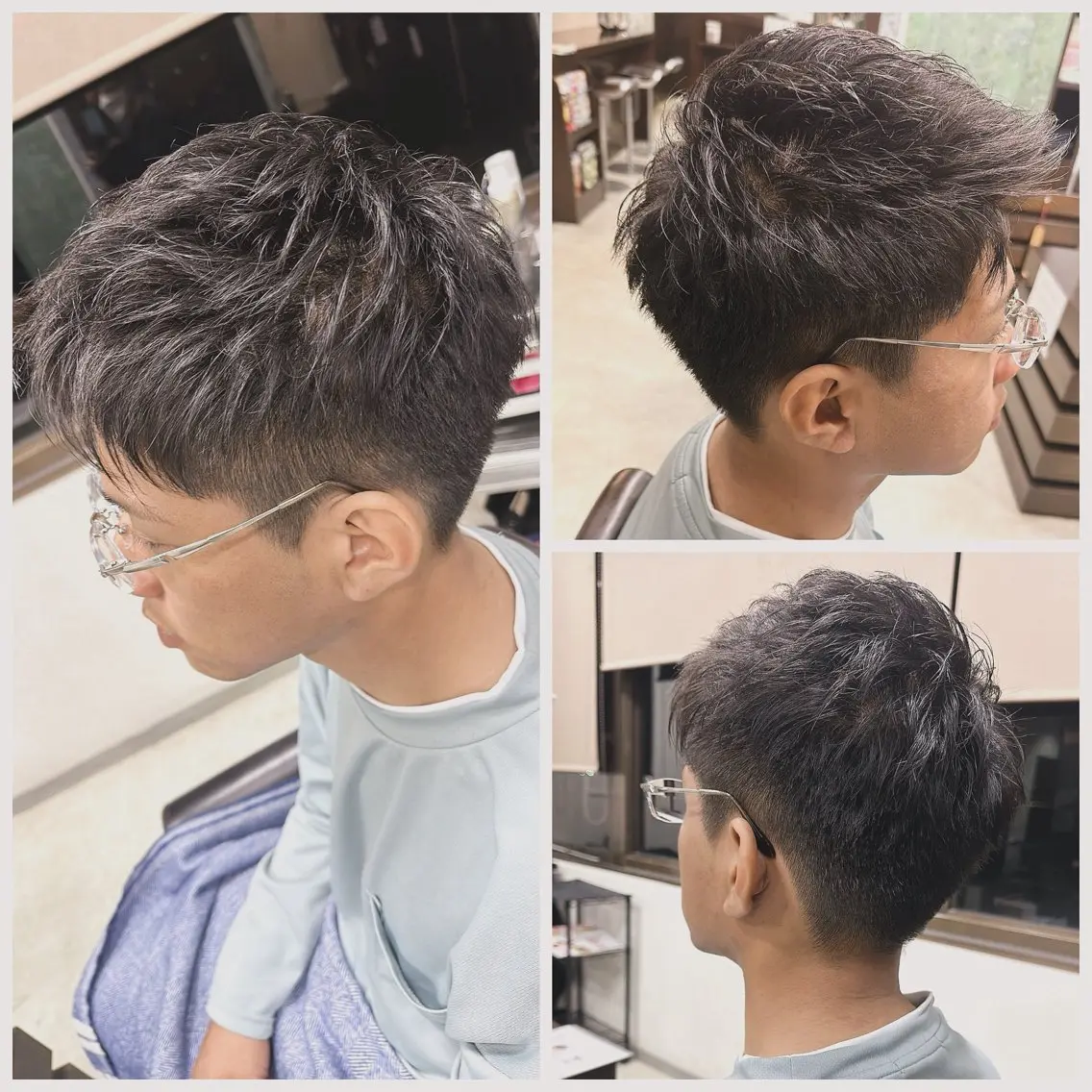 ショート メンズ 中島 剛のヘアスタイル