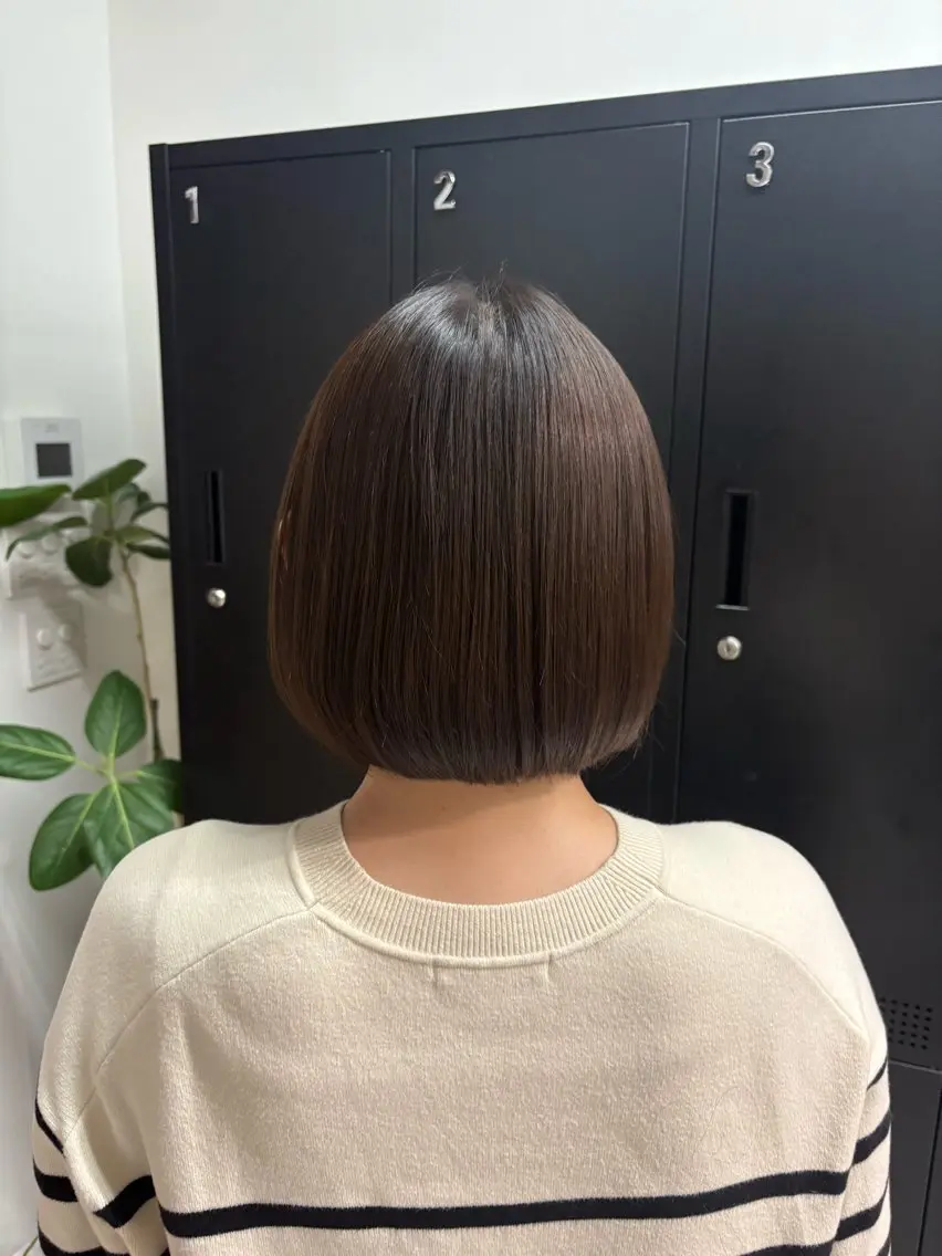 ショート mio🐶💗カット /艶カラー/矯正のヘアスタイル