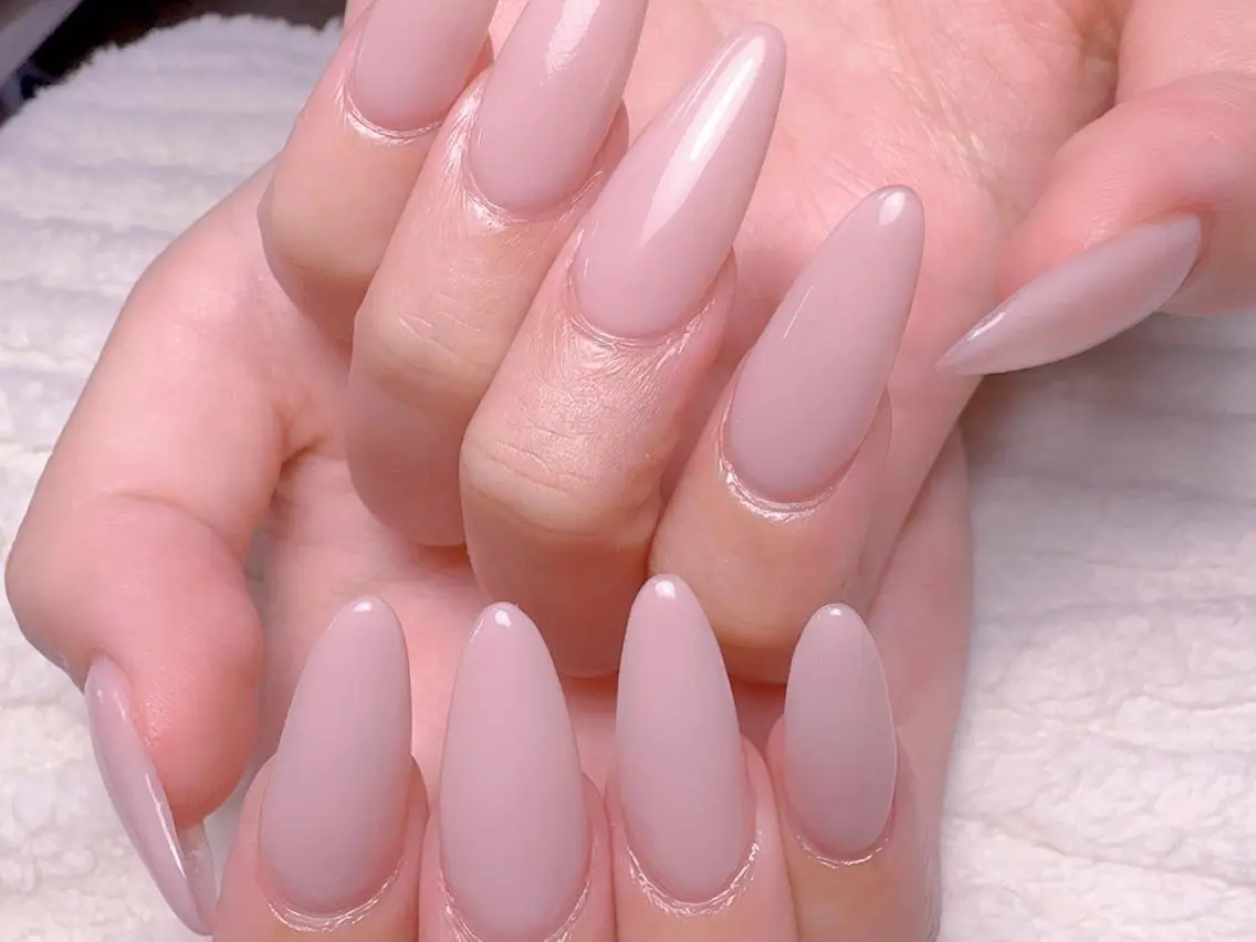 ネイル ワンカラーネイル cat‘s nail🐈⬛のネイルデザイン