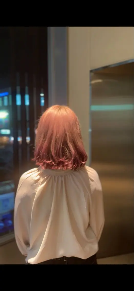 ミディアム カラー グラデーションカラー アトリエファゴ yosukeのヘアスタイル