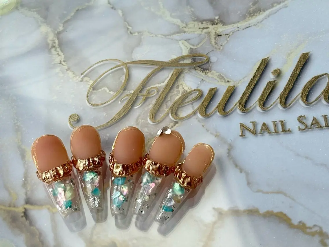 ネイル ハンドネイル fleulilas 17時以降のみ予約可のネイルデザイン
