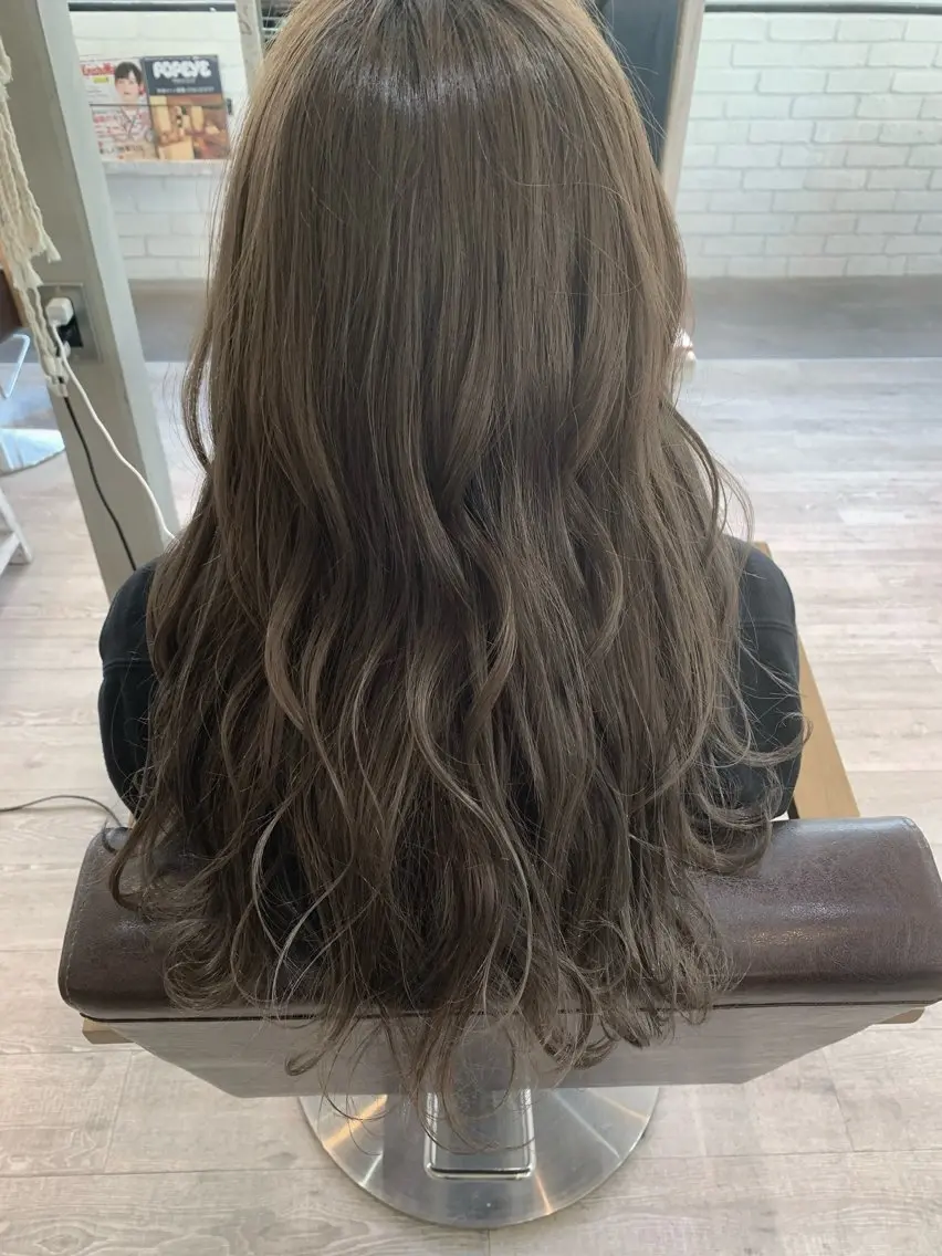 ロング カラー 塚本 昂のヘアスタイル