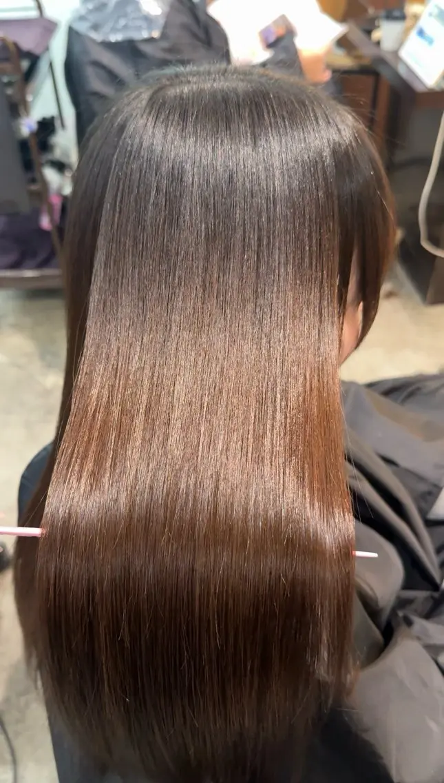 ロング 髪質改善✨️柴田 妃菜🧸のヘアスタイル