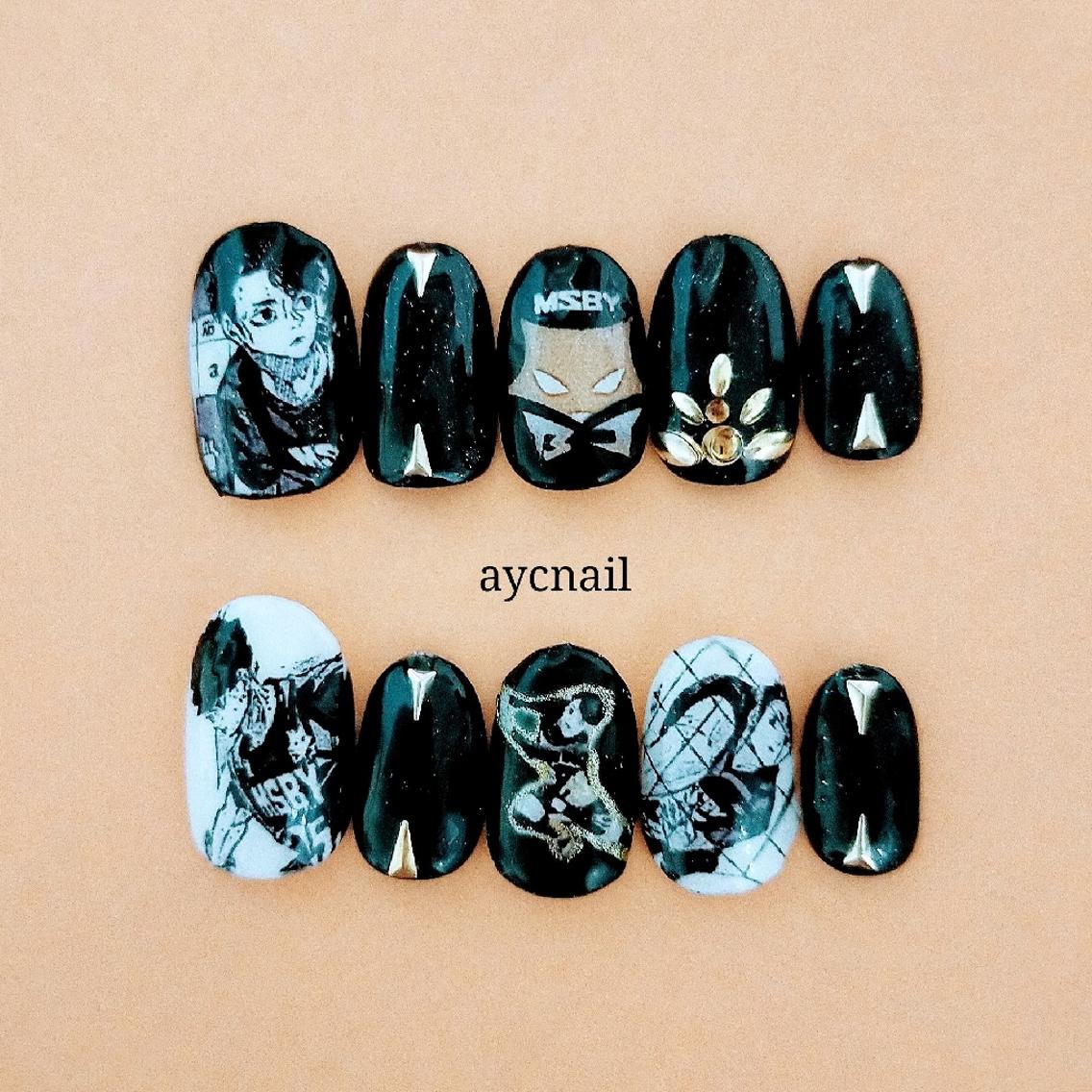 ネイル ハンドネイル 推しネイル | 　aycnailのネイルデザイン
