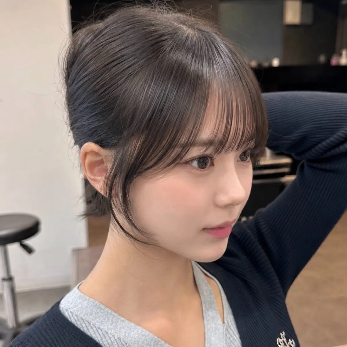 セミロング カラー カット ヘアカラー トリートメント 新宿/顔周りカット/ レイヤー/がっきーのヘアスタイル
