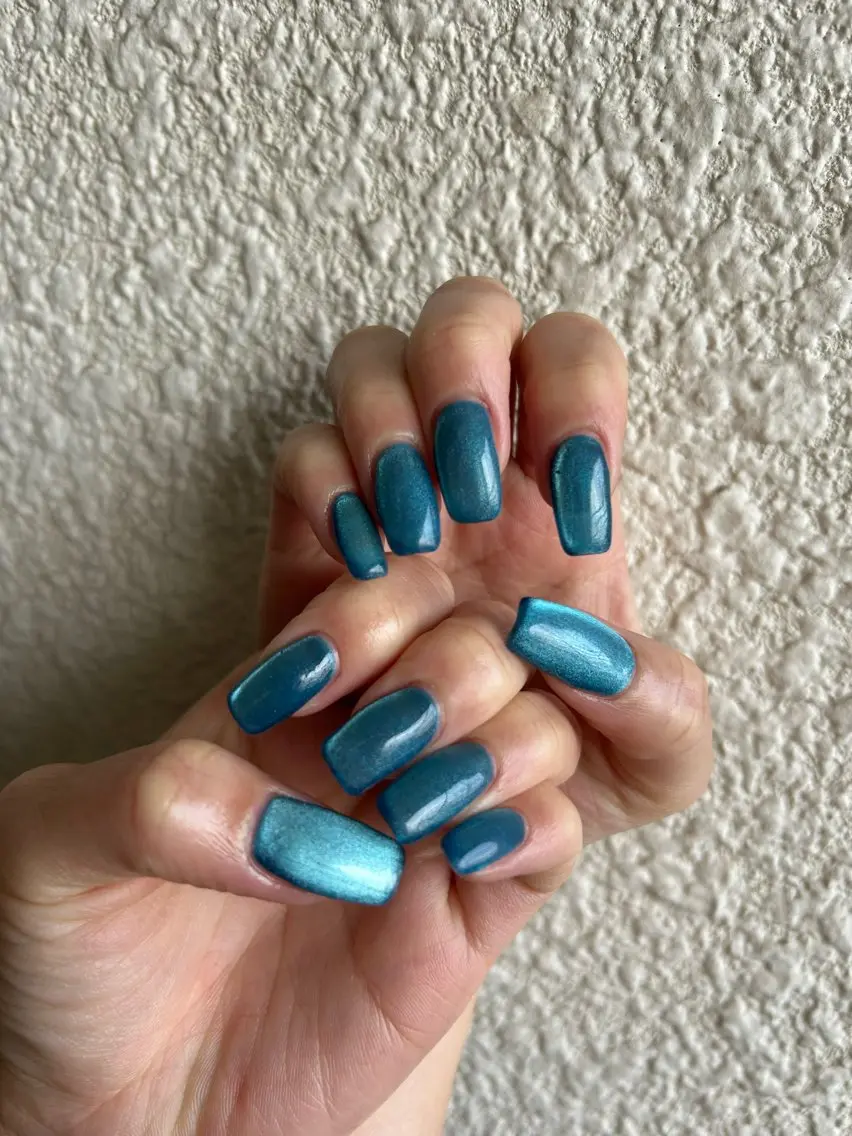 ネイル ワンカラーネイル mellow:ｸﾙﾐ ﹡˖˟༝🎀˖˟ ༝のネイルデザイン