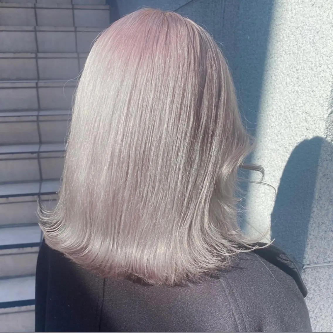 セミロング カラー カット ヘアカラー トリートメント 💗💗韓国レイヤー yu-ki💗💗のヘアスタイル