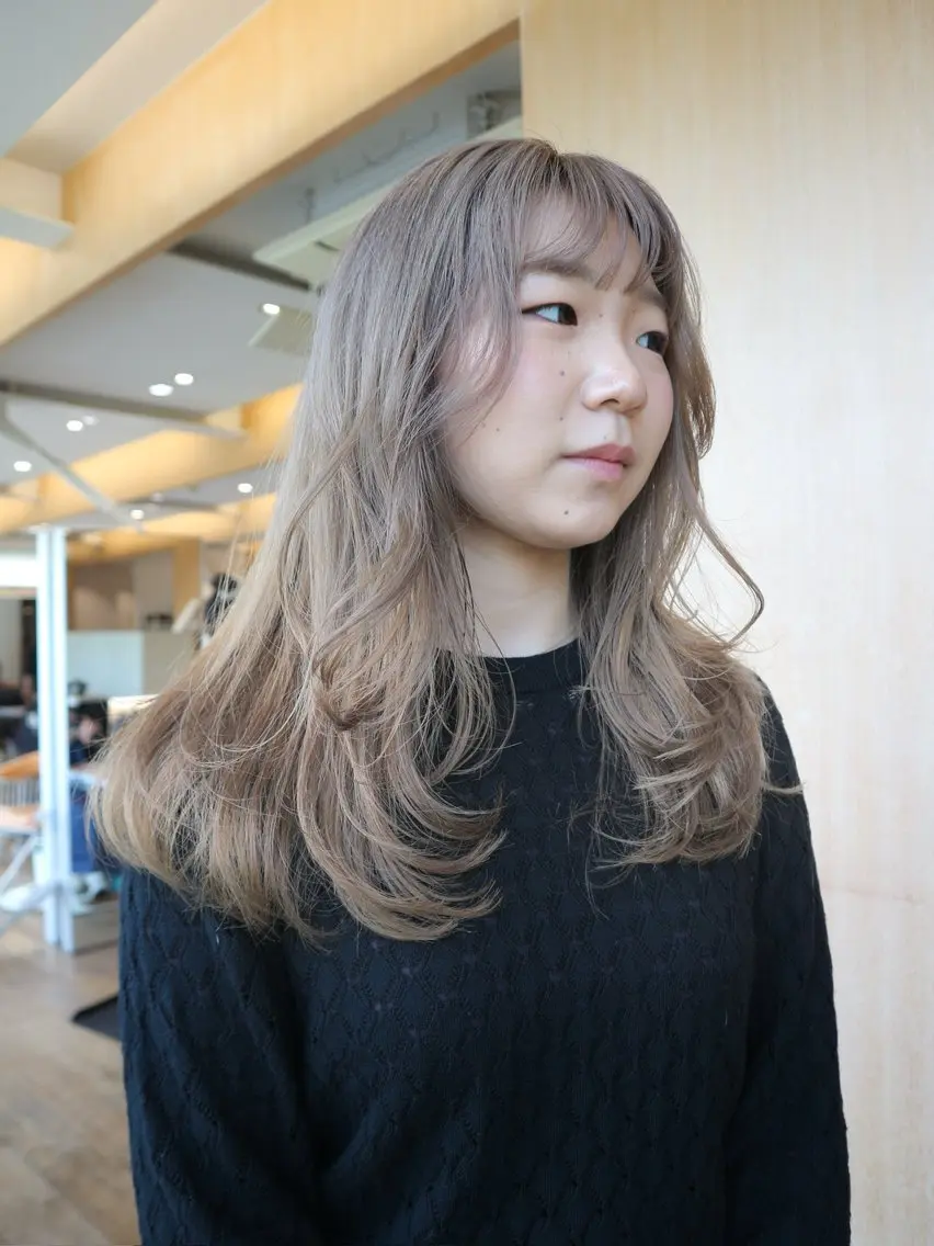 ロング カラー カット 🍊mai🍊 似合わせスタイル🌿のヘアスタイル