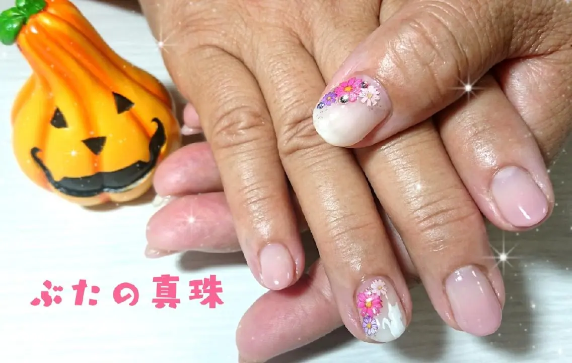ネイル ハンドネイル 林 珠里のネイルデザイン