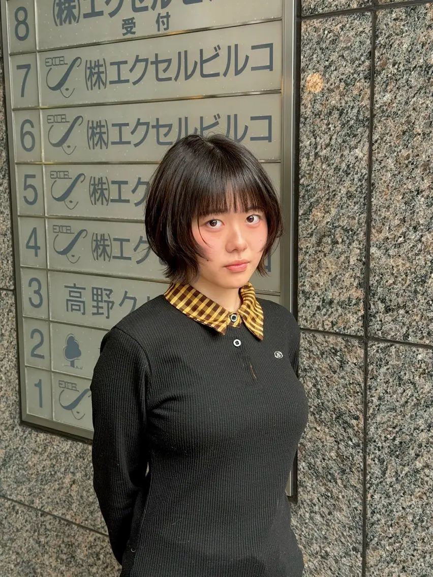 ショート 帖佐 明浩のヘアスタイル
