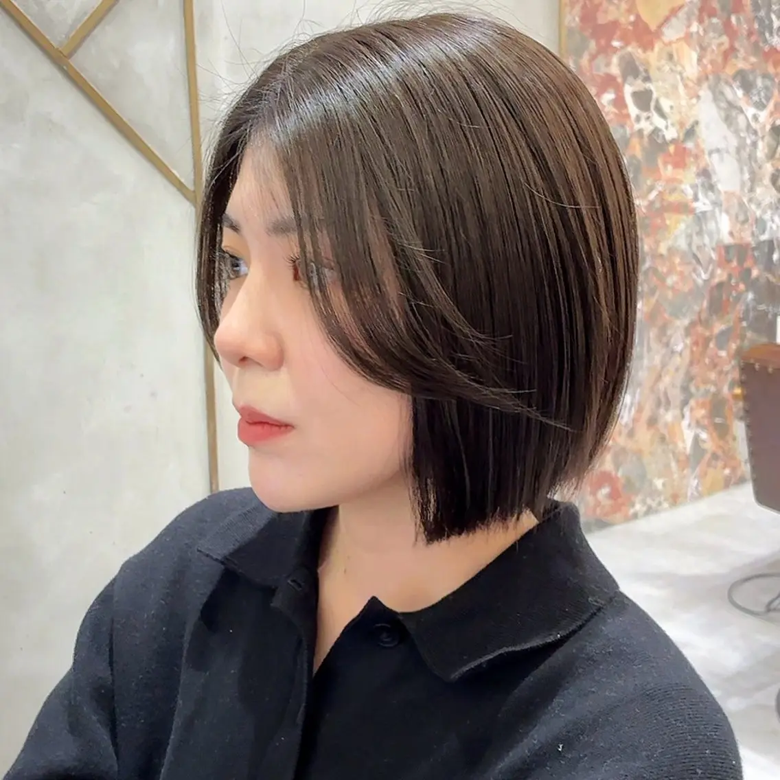 カット ヘアカラー calna 古賀 菜摘のヘアスタイル
