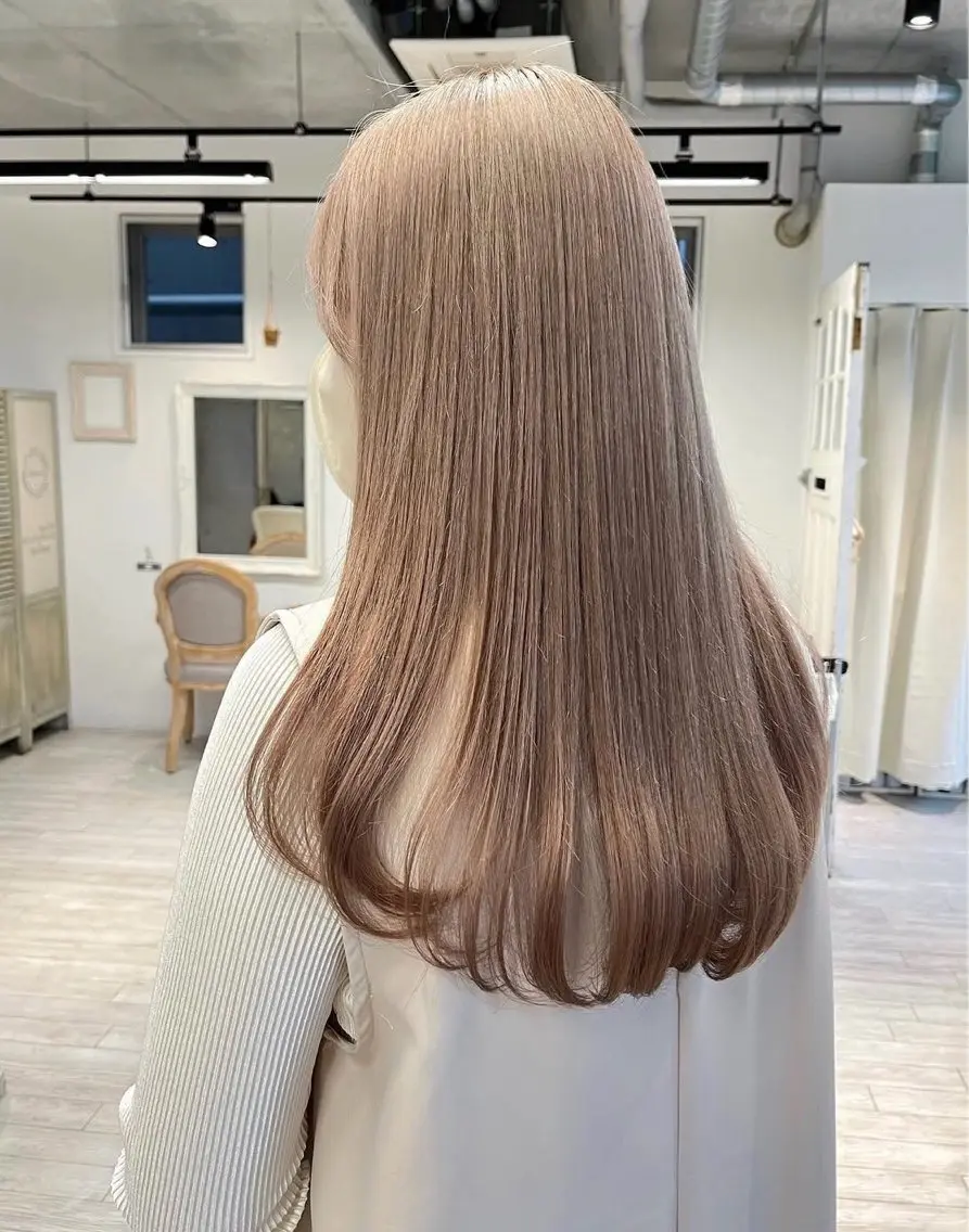 ロング カラー カット ヘアカラー 赤羽美容師 ayunaのヘアスタイル