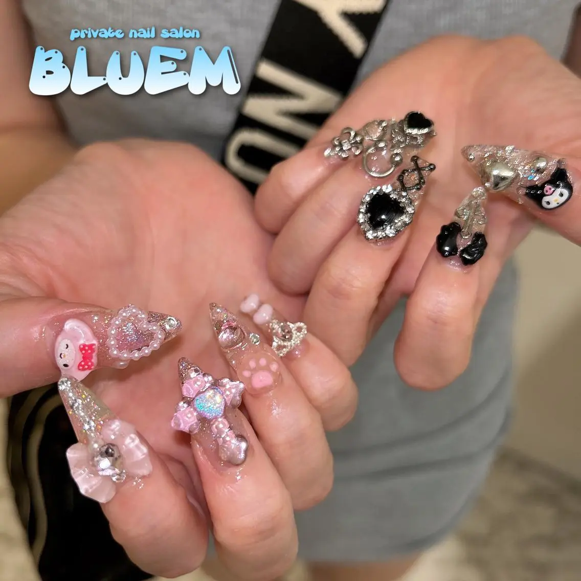 ネイル ハンドネイル BLUEM なな🐶のネイルデザイン