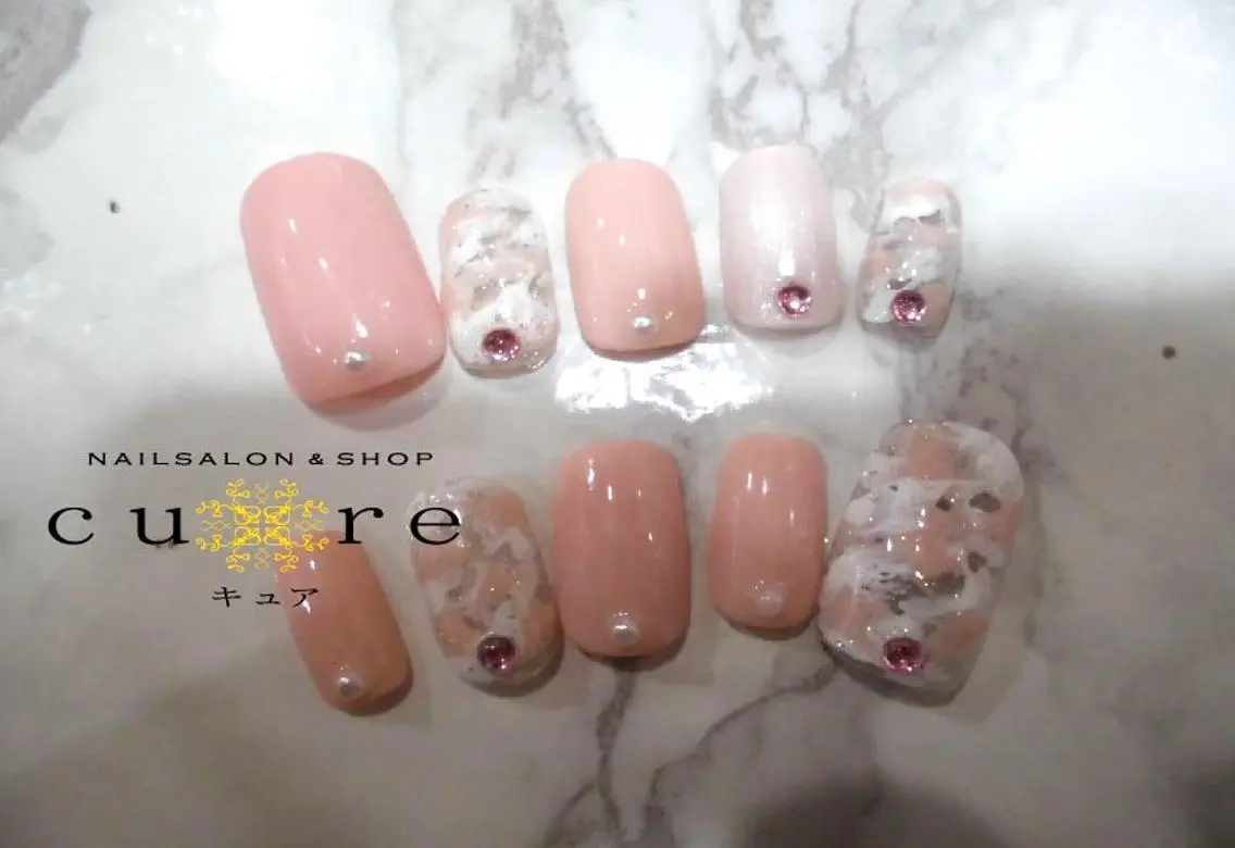 ネイル ネイルチップ ネイルサロン Cureのネイルデザイン