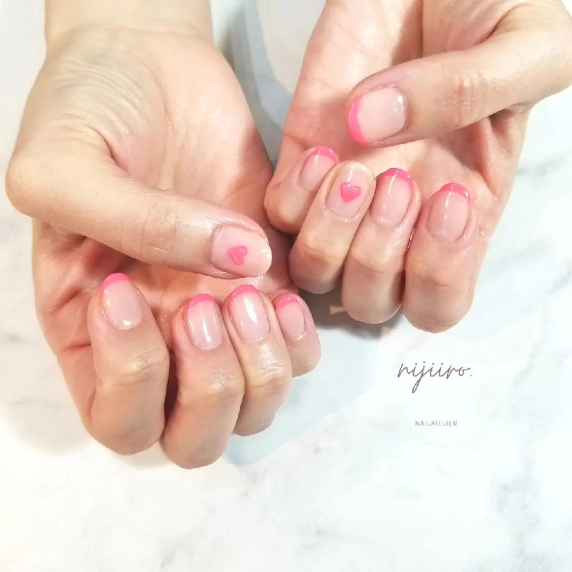 ネイル ハンドネイル nijiiro🌈 サトウのネイルデザイン