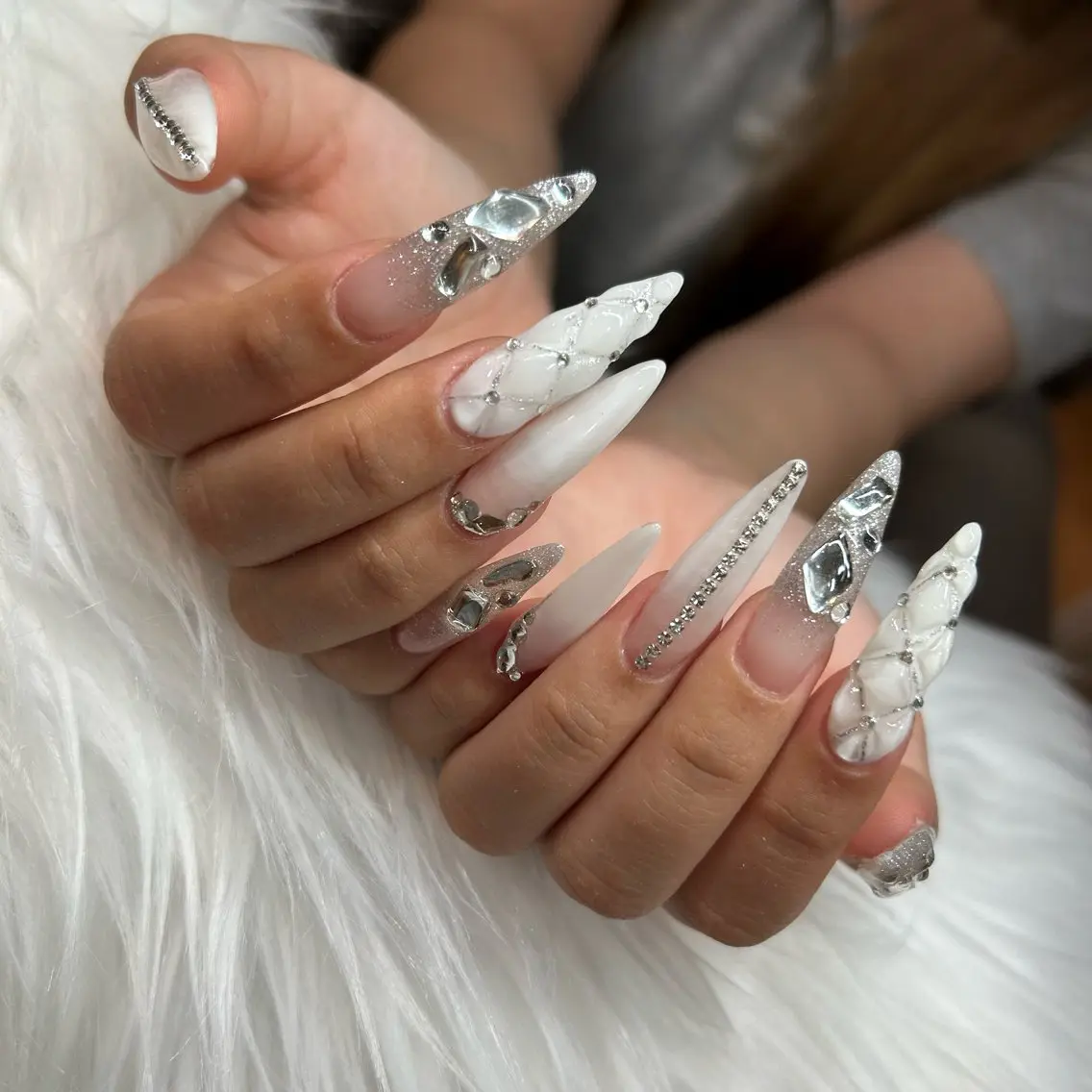 ネイル ハンドネイル FOINAIL 🎀長さだし🎀のネイルデザイン