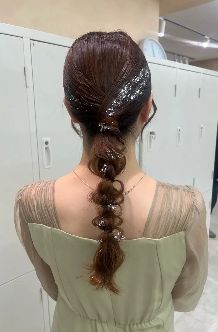 ヘアアレンジ 🇰🇷jisoo -ジス-🇰🇷のヘアスタイル