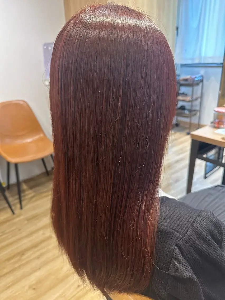 セミロング ヘアカラー トリートメント ✨✂️Nori ✂️✨のヘアスタイル