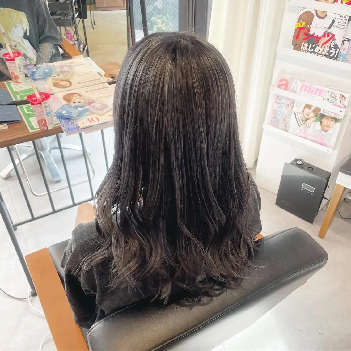 ロング カラー ヘアカラー トリートメント ヘアセット ･˚✧すずね˚✧* ♡のヘアスタイル