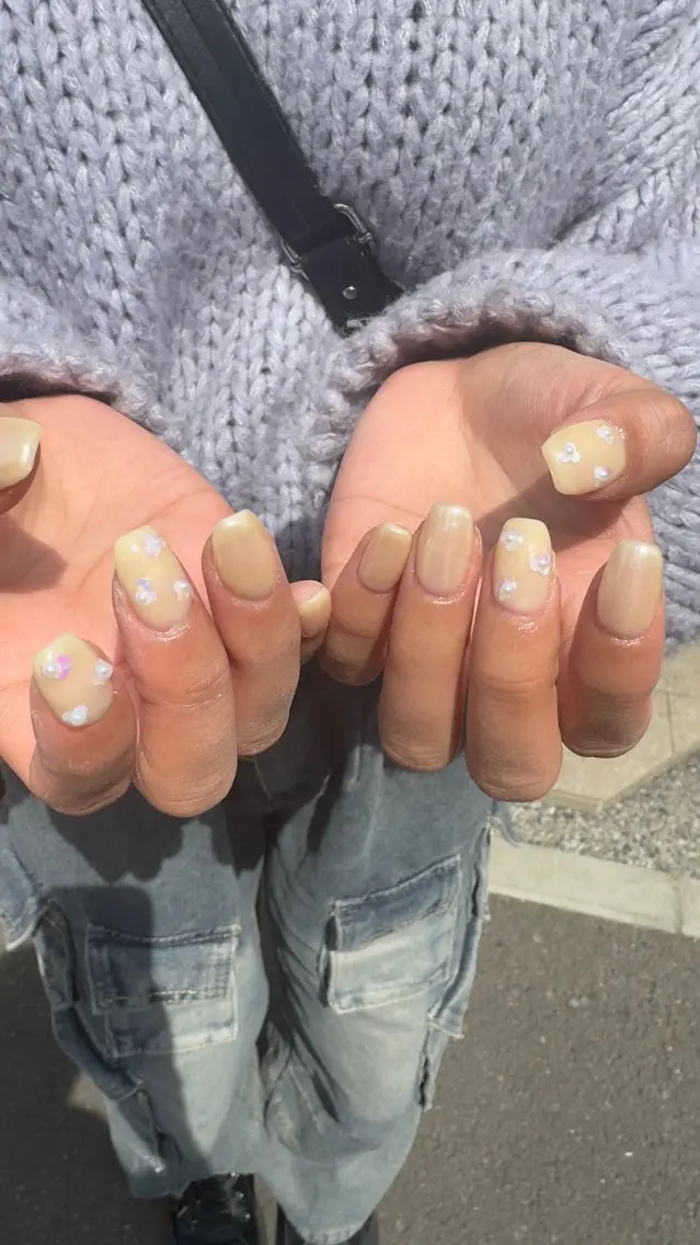 ネイル フラッシュネイル 韓国ネイル ラメ(グリッター) ラメグラデーション マグネットネイル MH_ Nailのネイルデザイン