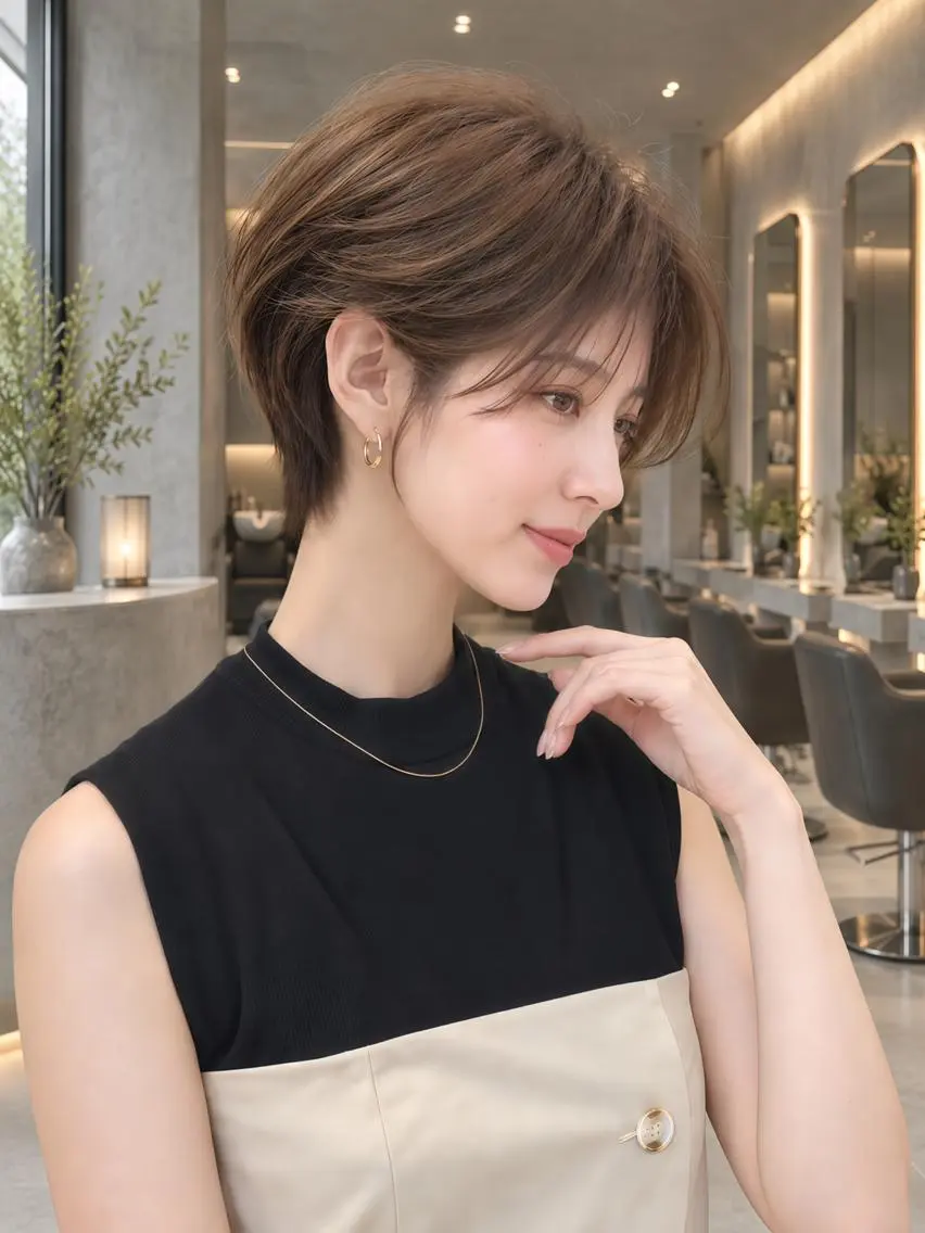 白髪ぼかし+カット+トリートメント¥35200→¥24200の写真