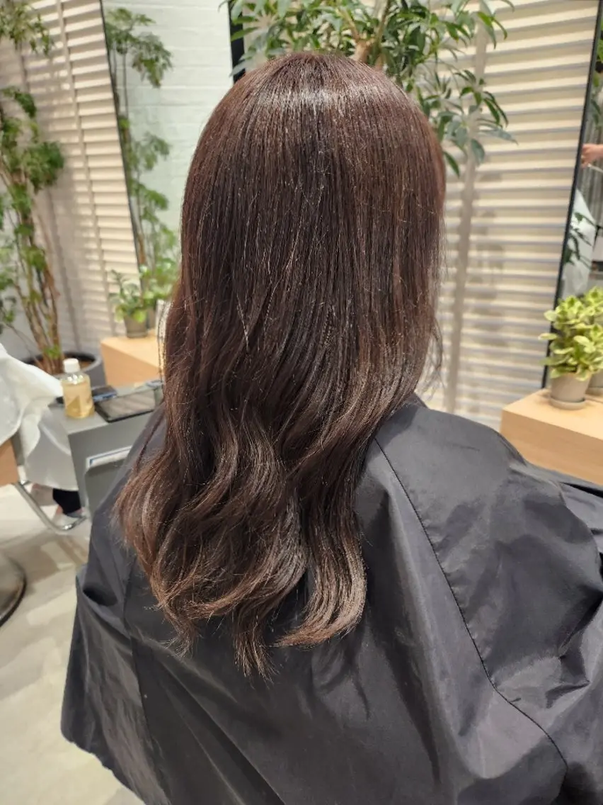 ロング カラー ヘアカラー 💜艶髪カラー💜 🎶富川美希🎶のヘアスタイル