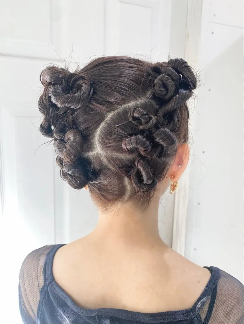 ヘアアレンジ ヘアセット uros.中目黒 moekaのヘアスタイル