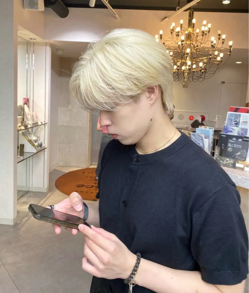 メンズ み ゆのヘアスタイル