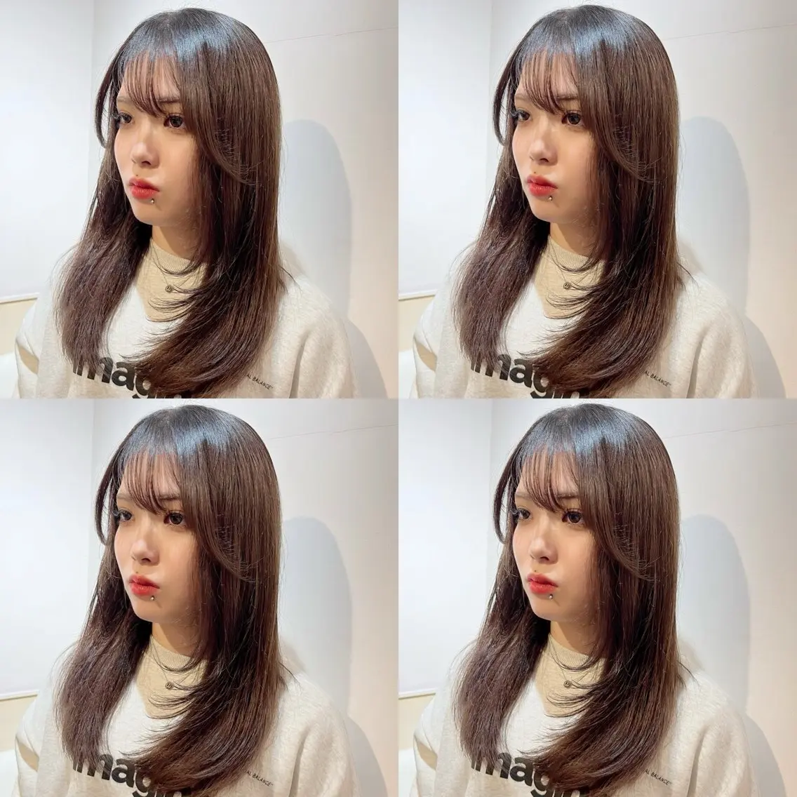 セミロング カラー ✨美髪改善 特化✨ユウヤ🇰🇷のヘアスタイル