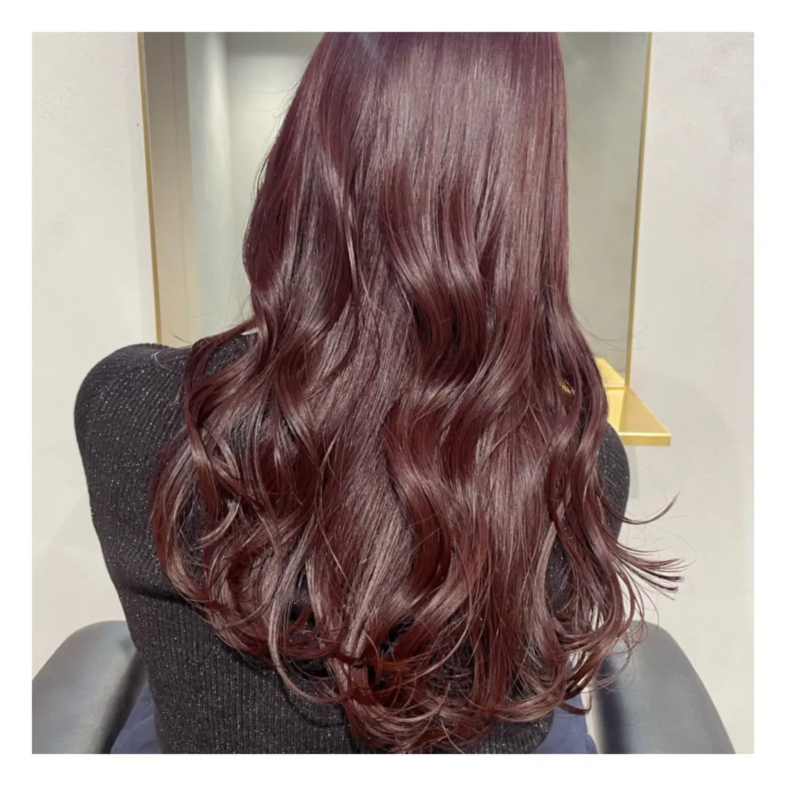 ロング カラー 縮毛矯正特別価格 /表参道/ことりのヘアスタイル