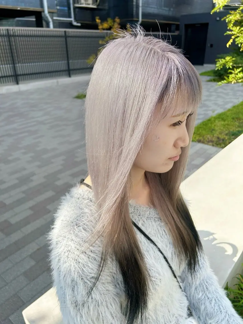 ロング カラー グラデーションカラー みきゆうか🫧 大人可愛い製造機🫧のヘアスタイル