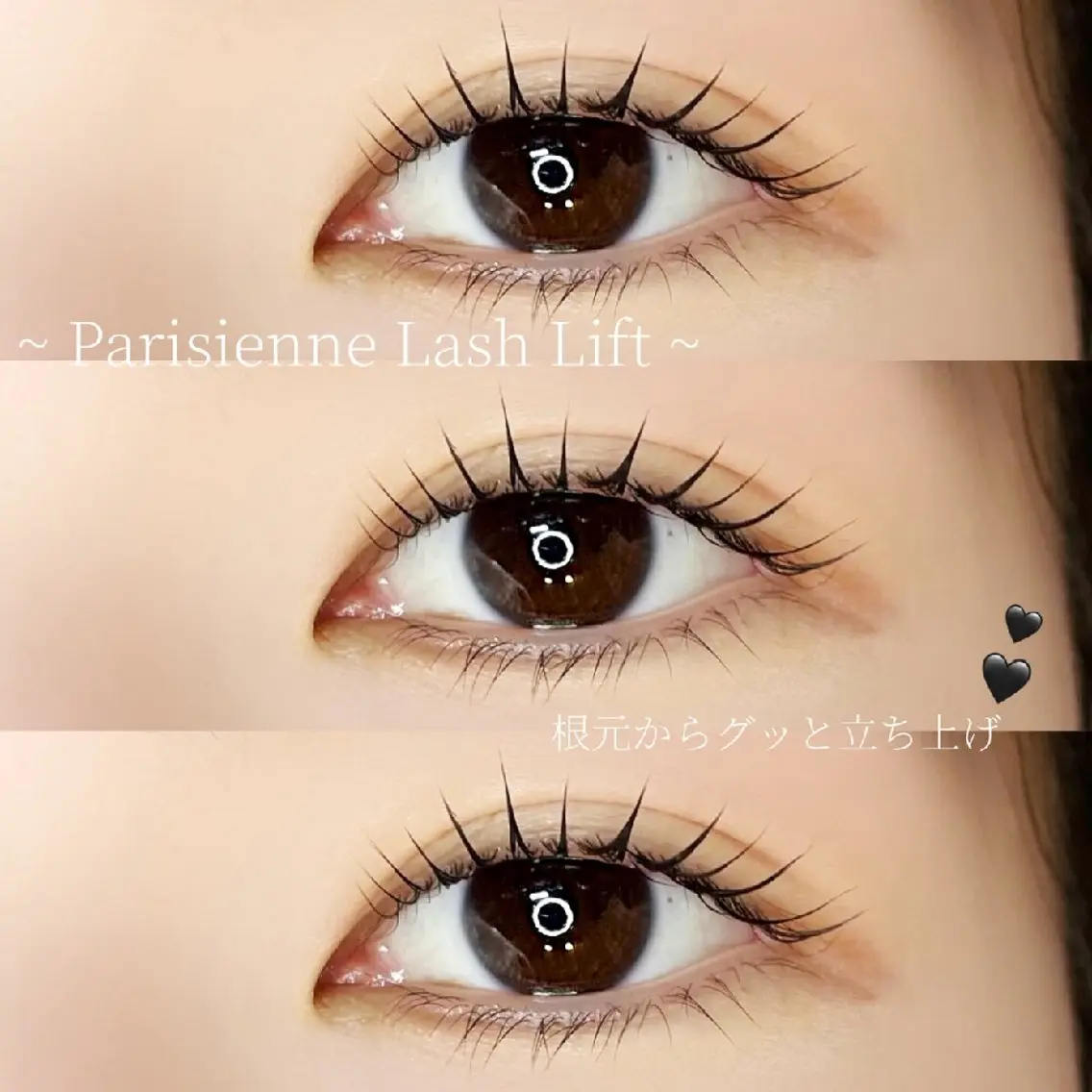 マツエク・マツパ パリジェンヌラッシュリフト ワイズビューティー 高槻eyelashのマツエク・マツパデザイン