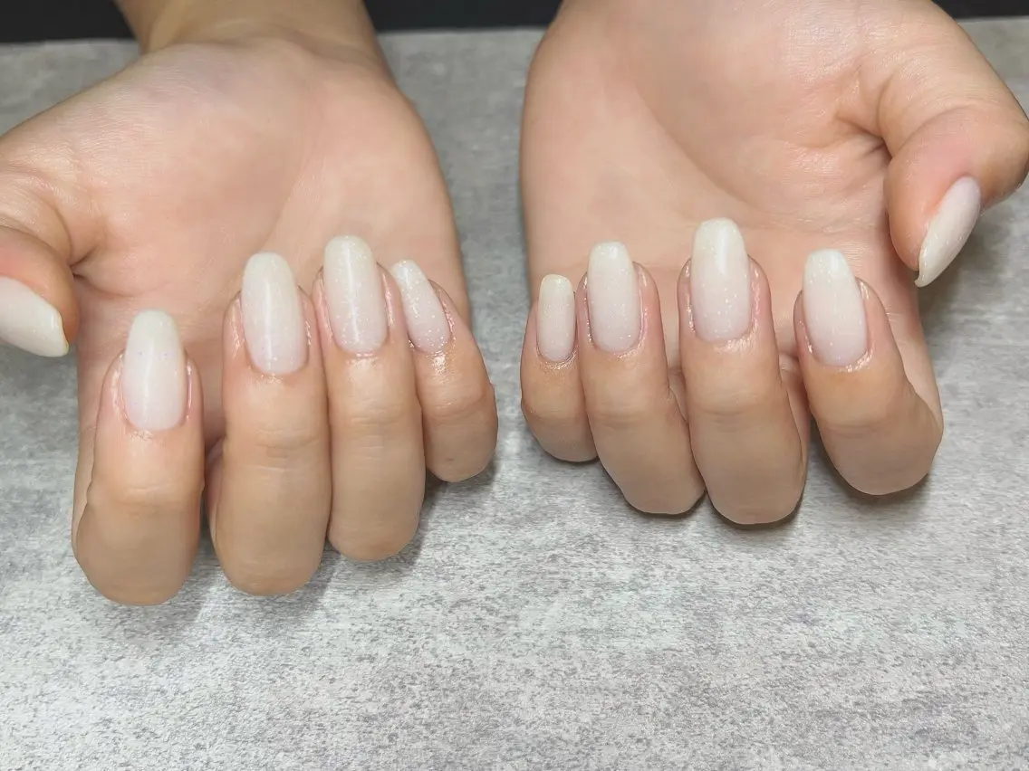 ネイル ハンドネイル 美爪&巻き爪ケア❤️ ネイルサロンNANOのネイルデザイン