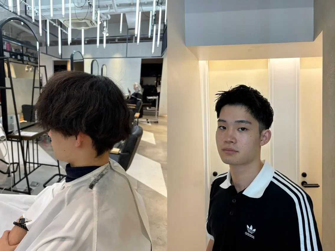 ショート メンズ カット men's/perm colorDaijuのヘアスタイル