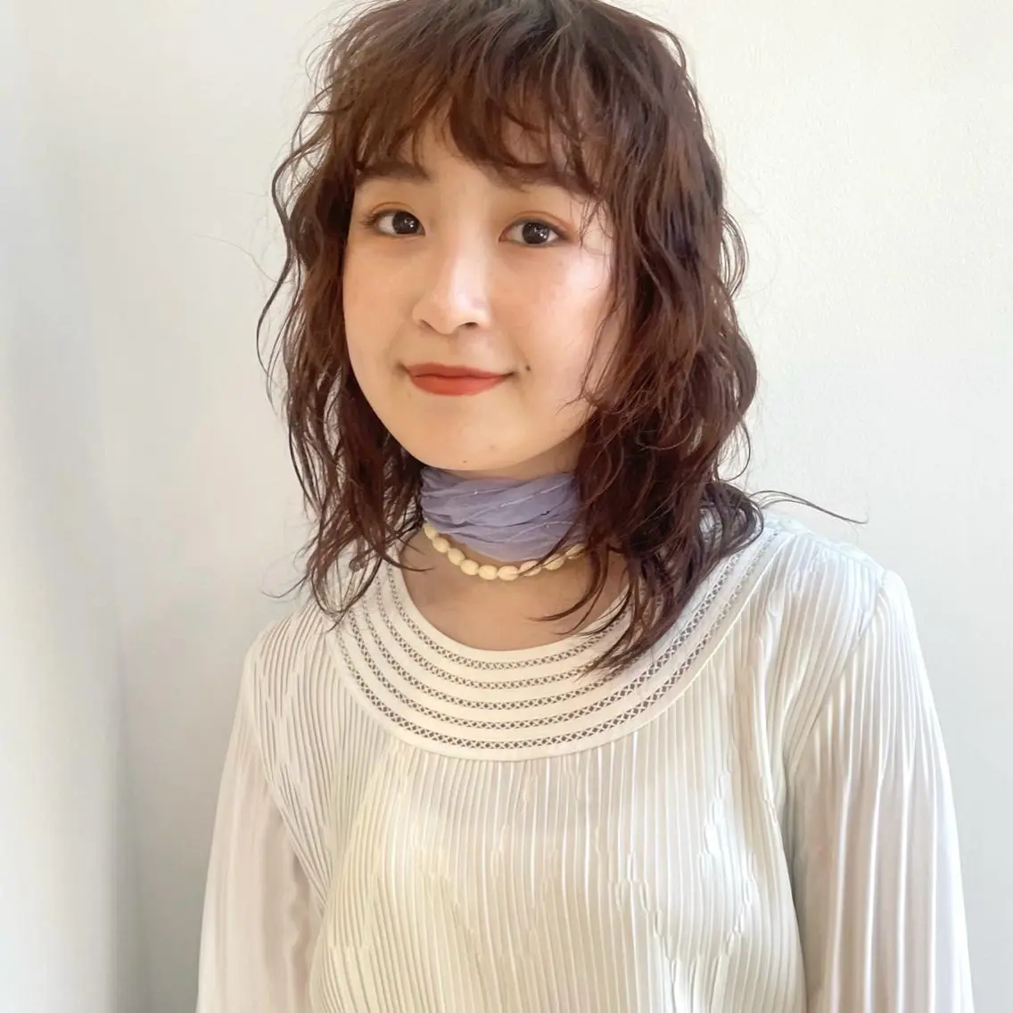🌀前髪カット+前髪パーマ🌀⚠️シャンプー、ブロー込み 【ボブ/レイヤーカット/顔周り/ブリーチなしダブルカラ/韓国】の写真