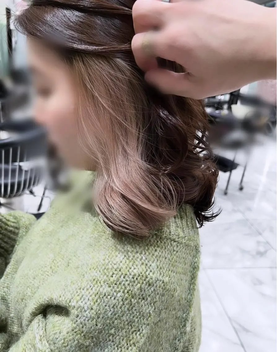 カラー ヘアカラー トリートメント 銀座🪽⋆.* MIKIのヘアスタイル