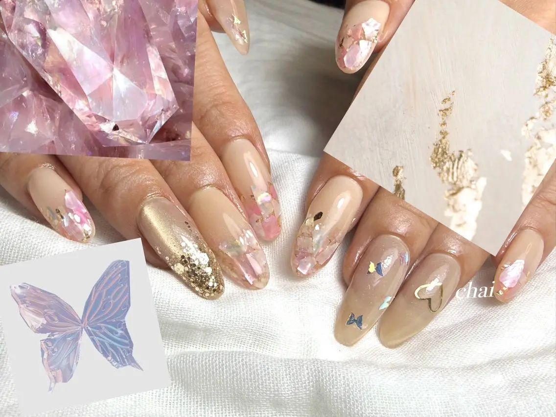 ネイル 韓国ネイル マグネットネイル ハンドネイル chai nail + eye📍鶴橋のネイルデザイン