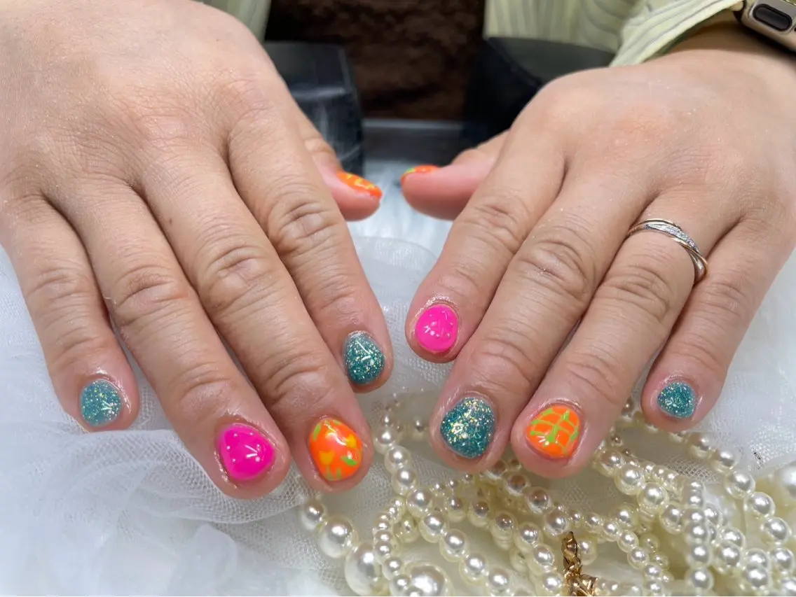 ネイル ハンドネイル my nail plus 野江内代のネイルデザイン