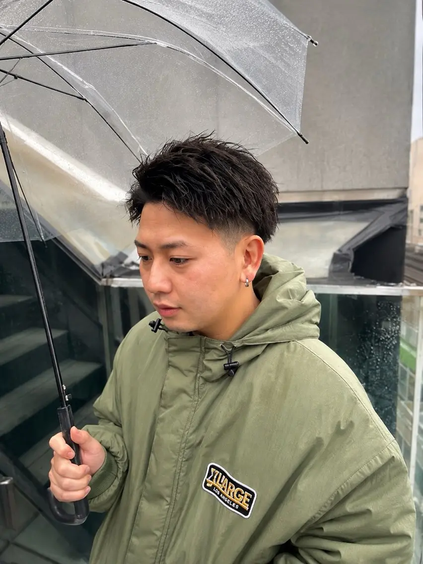 パーマ メンズ カット パーマ ［メンズ特化］神谷 清のヘアスタイル