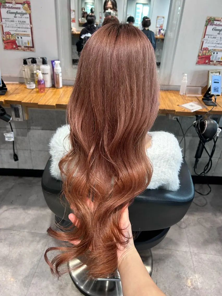 ロング ヘアカラー ヘッドスパ レイヤーStyle 🪽菜々実のヘアスタイル