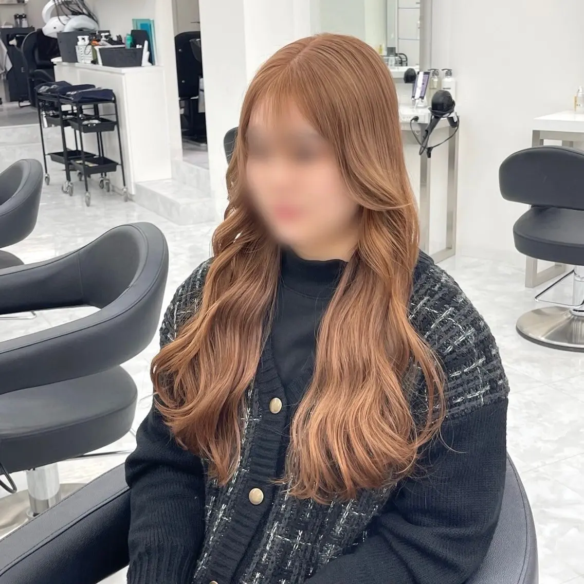 カラー ミルクティー・透明感 🏹REN🏹のヘアスタイル