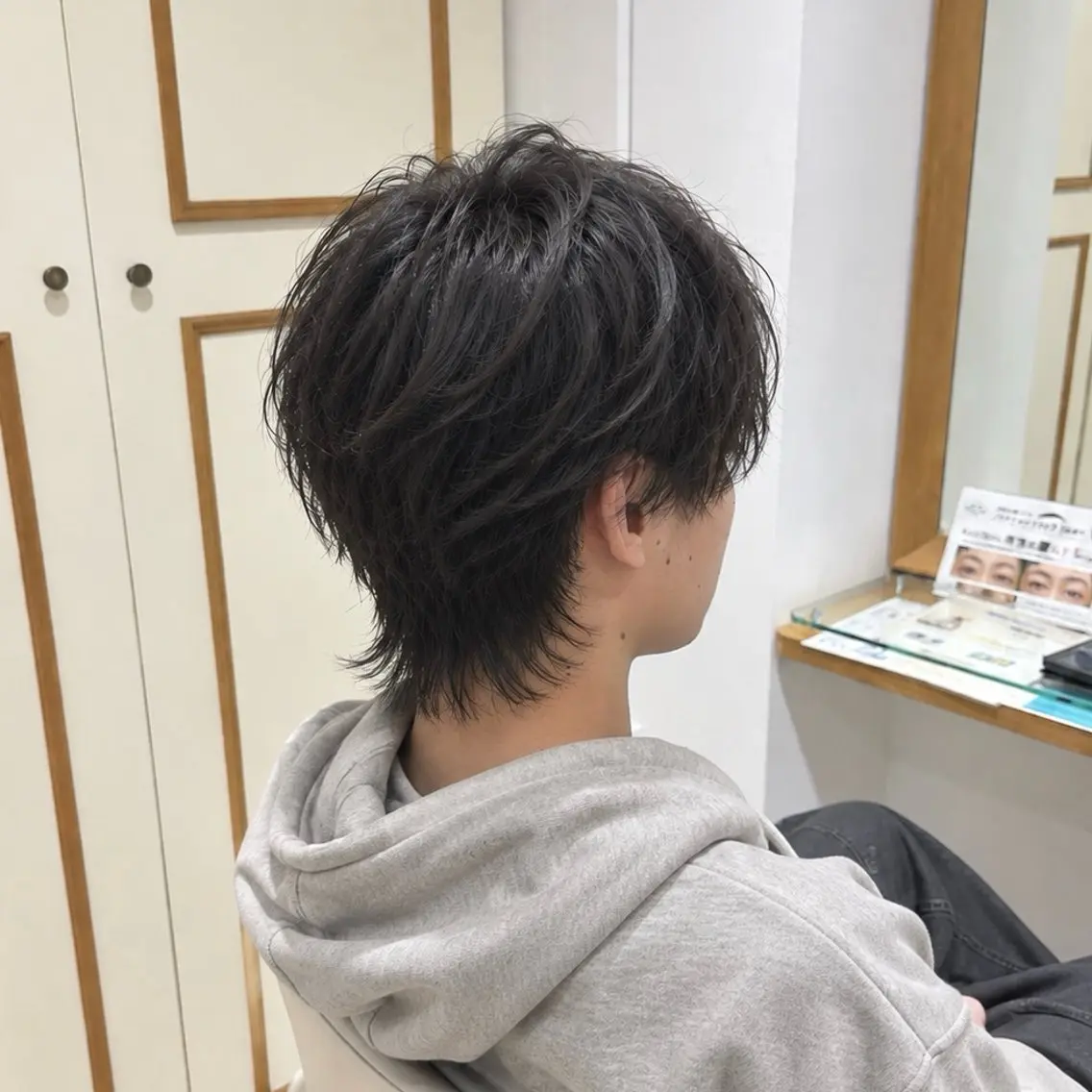 メンズカット⭐️(ウルフ、刈り上げショート、刈り上げなしスタイル)予約リクエストからのみお待ちしております⭐️の写真