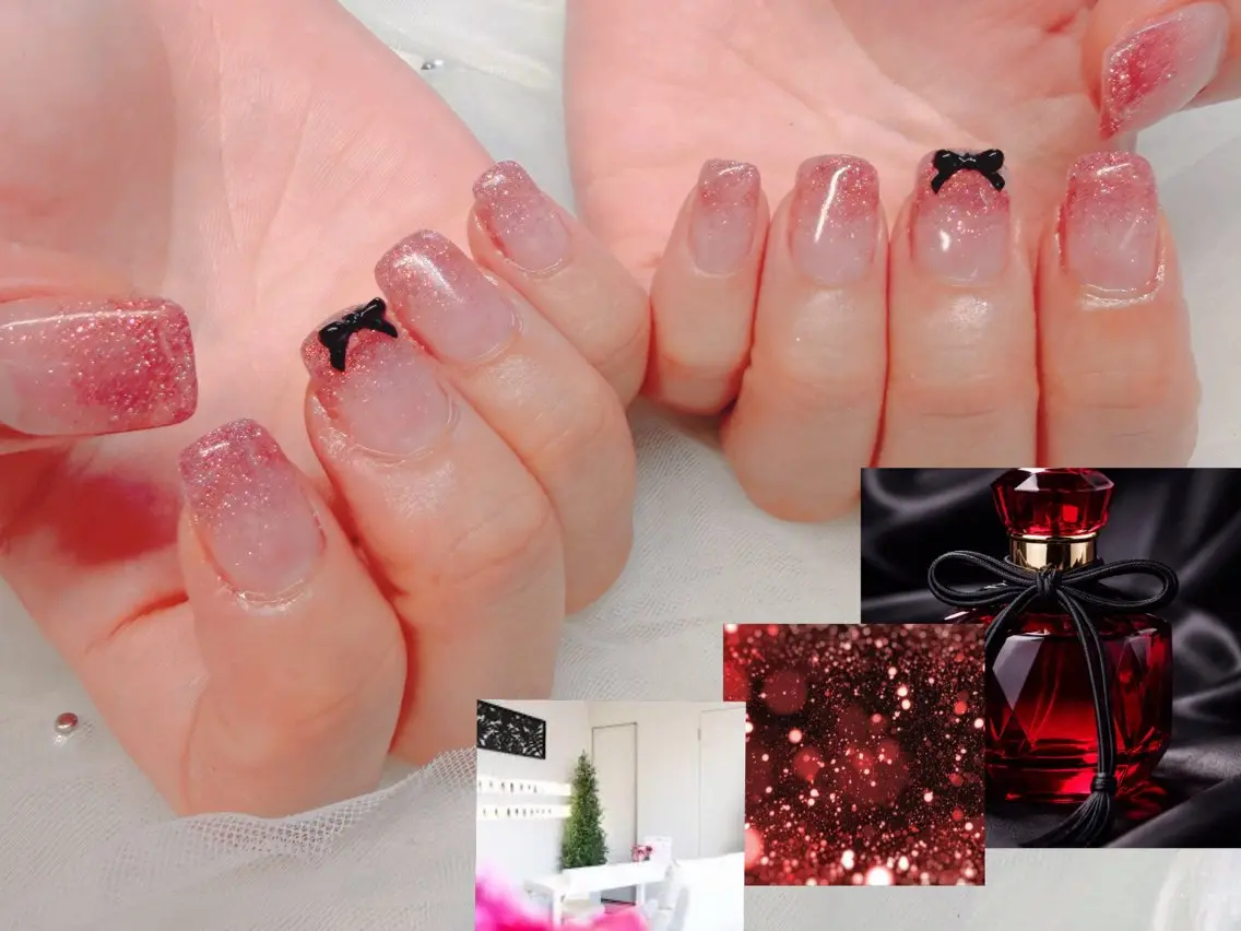 オフ込み♡【ラメグラネイル💅】 🎀補足説明を必ずお読みください！の写真