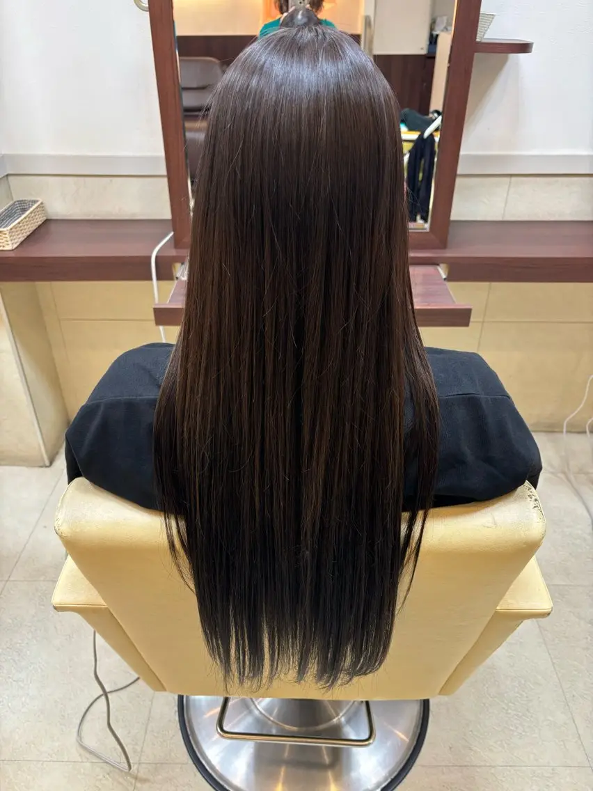 ロング 垣内 彩伽のヘアスタイル