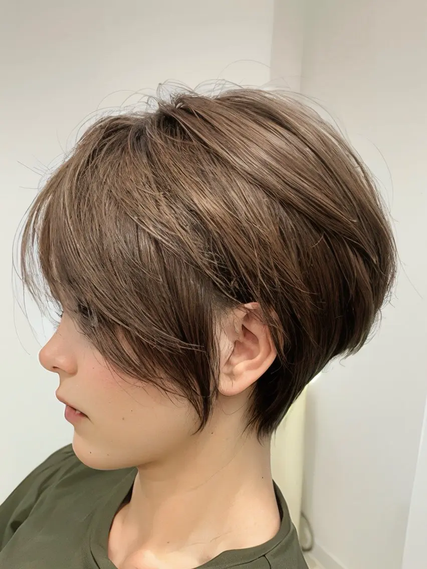 ショート ボブ/ショート 六本木/佐藤ゆり🎀のヘアスタイル