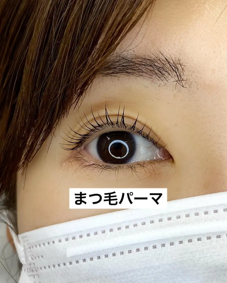 マツエク・マツパ 一重×まつ毛パーマ Milana （研修生メニュー）のネイルデザイン