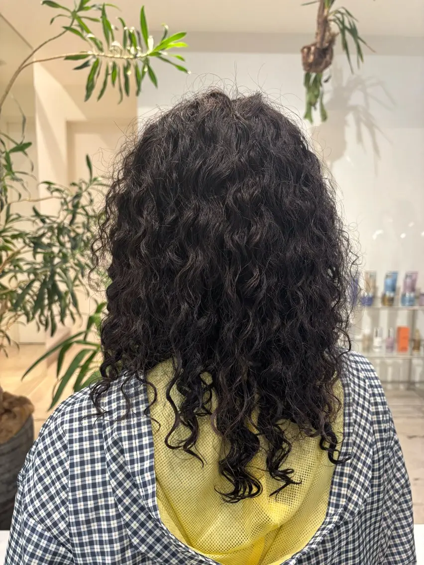 ロング パーマ ANY/須田麻人 /パーマスタイルのヘアスタイル