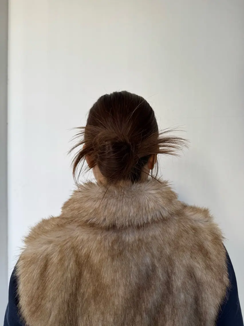 セミロング ホリグチ ルナのヘアスタイル
